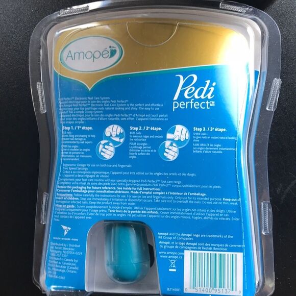 Amope Pedi Perfect Electronic Nail Care System‎ Pedicure Manicure - Picture 2 of 2